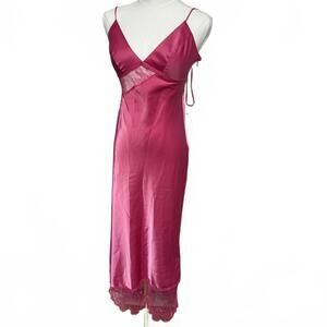 Urban Outfitters Maxi Slip Lace Dress, Size Small, Valentines Day